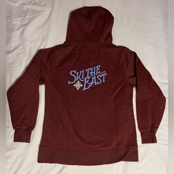 Ski The East Women’s Midweight Hoodie - Picture 4 of 5